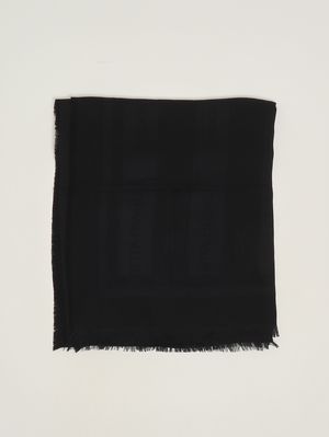 1. Women's viscose scarf Black