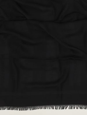 2. Women's viscose scarf Black