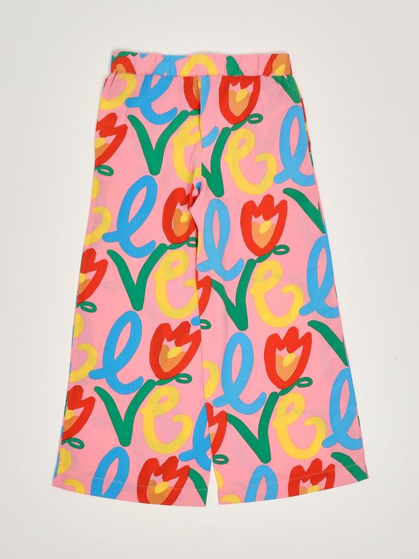 2. Mädchenhose aus Viskosemischung Rosa Stella McCartney ty6c50z3437