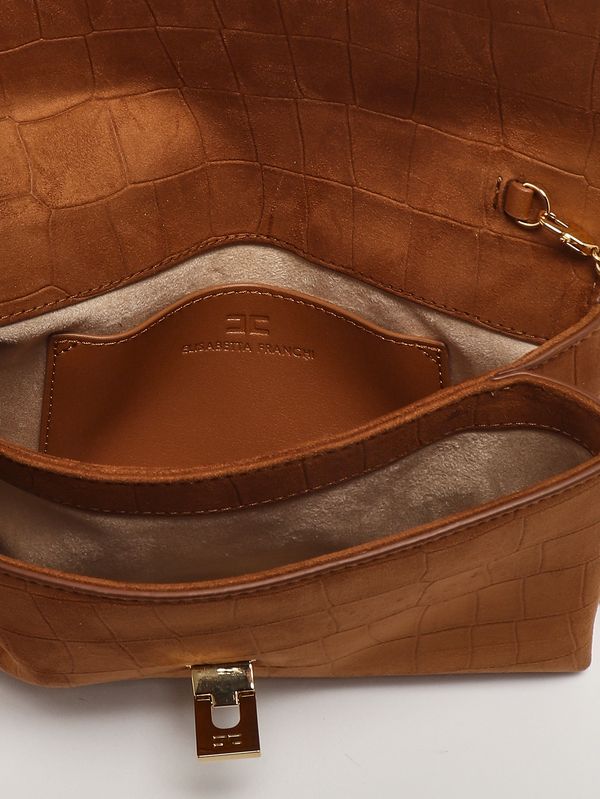 6. Damenhandtasche aus Kunstleder Leder Elisabetta Franchi bs64a61e2