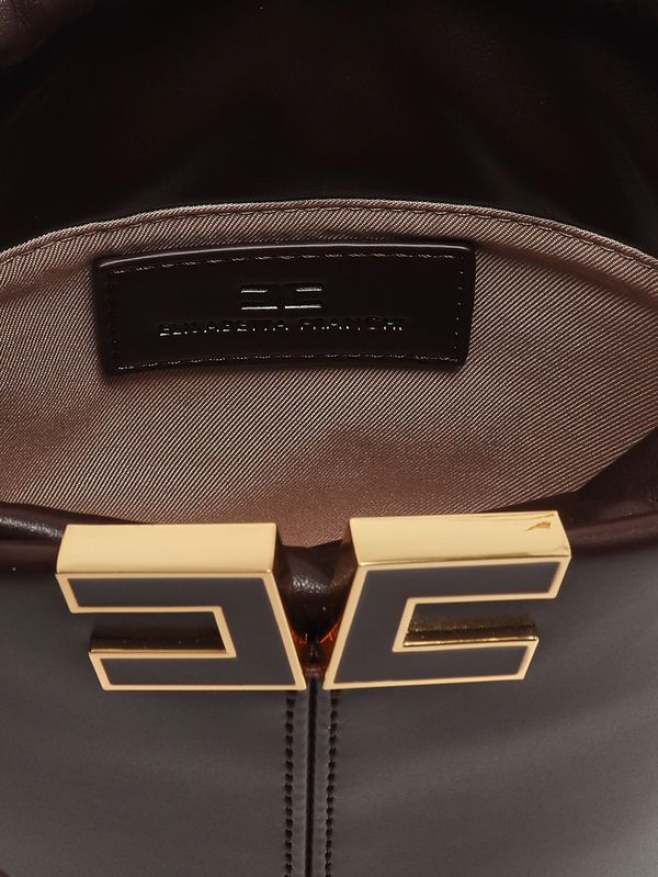 5. Bolso de mujer de imitación de cuero Cacao Elisabetta Franchi bs92a61e2