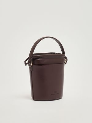 3. Bolso de mujer de imitación de cuero Cacao