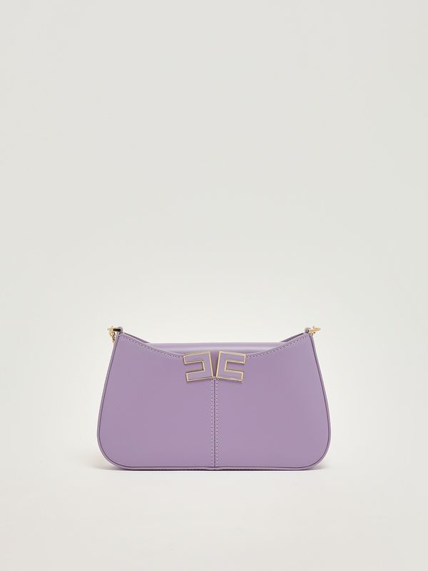 1. Women's faux leather bag Lilac Elisabetta Franchi bs93a61e2