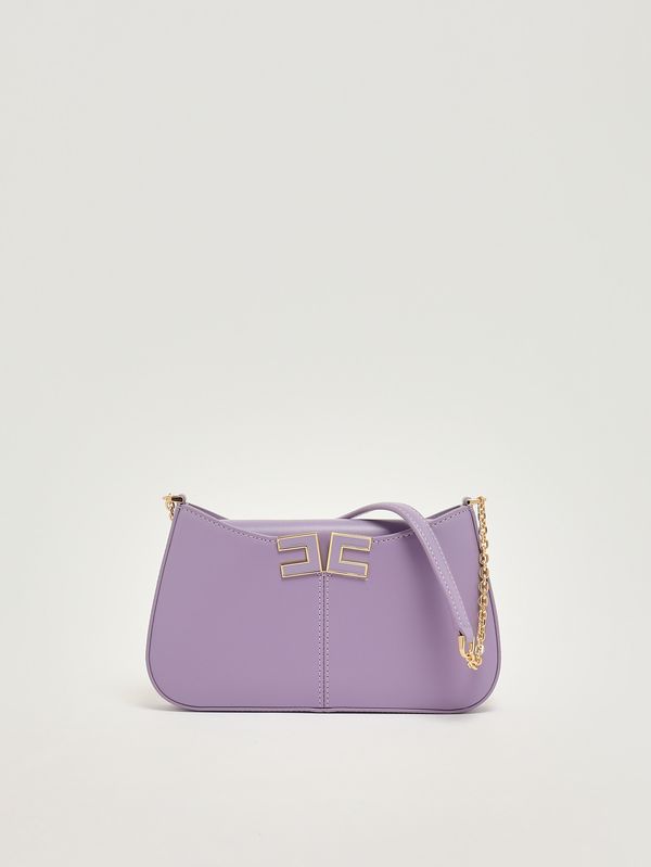 4. Women's faux leather bag Lilac Elisabetta Franchi bs93a61e2
