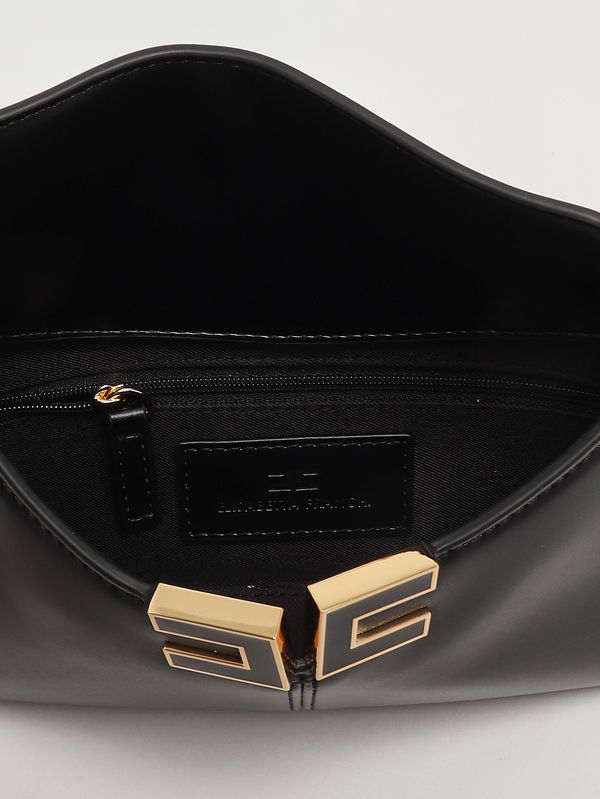 5. Bolso de mujer de imitación de cuero Negro Elisabetta Franchi bs93a61e2