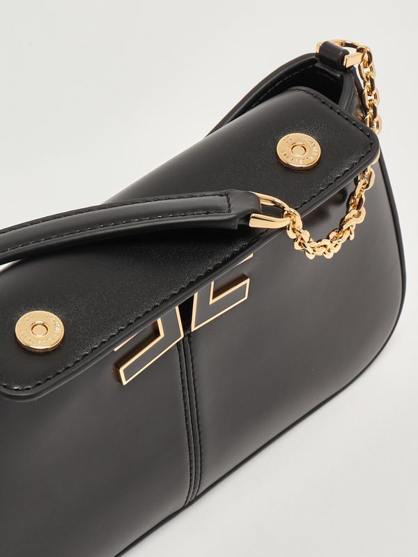 6. Bolso de mujer de imitación de cuero Negro Elisabetta Franchi bs93a61e2