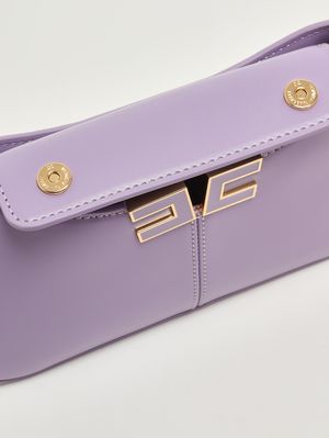 6. Women's faux leather bag Lilac