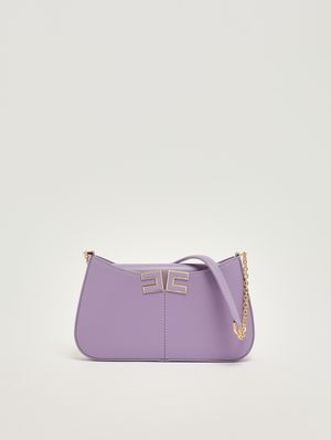 4. Women's faux leather bag Lilac