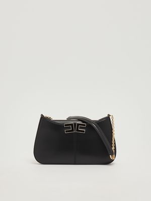 4. Bolso de mujer de imitación de cuero Negro