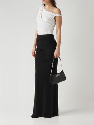 2. Bolso de mujer de imitación de cuero Negro