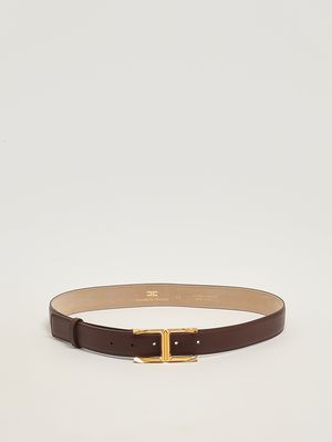1. Ceinture femme en cuir Cacao