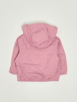 3. Veste bébé Jake Plus.2 Double en nylon Rose-Blanc