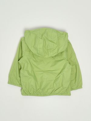 3. Veste bébé Jake Plus.2 Double en nylon Vert Fluo-Bleu