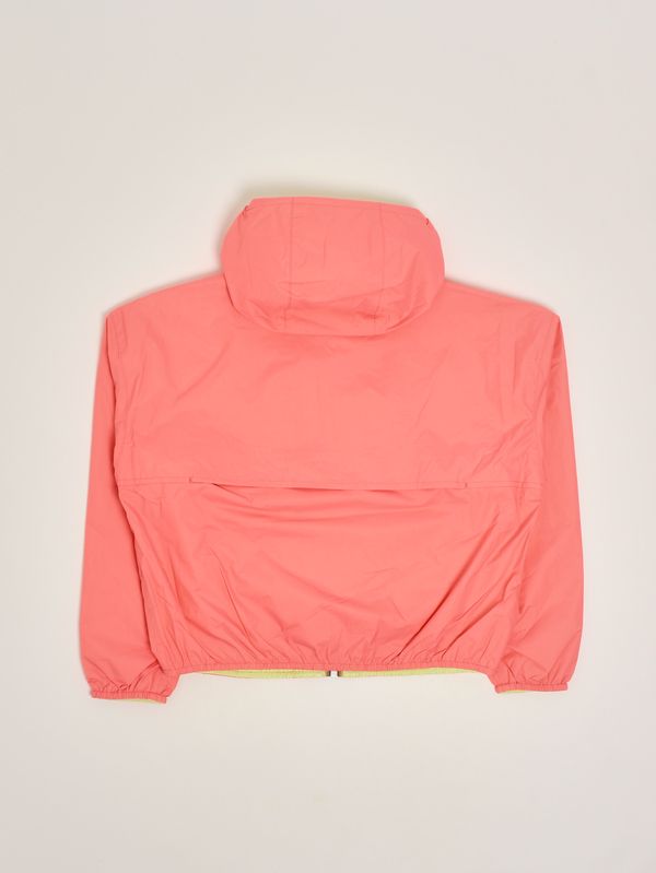 3. Mädchenjacke Laurette Plus Double aus Nylon Gelbe Geranie K-Way k41337w
