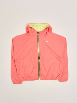 1. Mädchenjacke Laurette Plus Double aus Nylon Gelbe Geranie