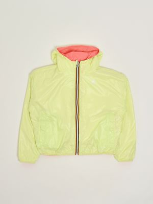 2. Mädchenjacke Laurette Plus Double aus Nylon Gelbe Geranie