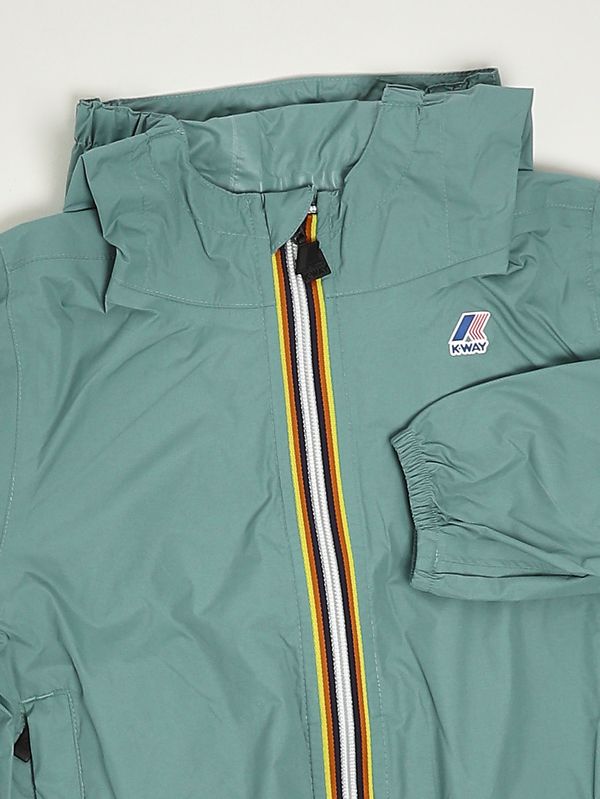 3. Jacke Le Vrai 4.0 Claude aus Nylon Grün K-Way k61336w