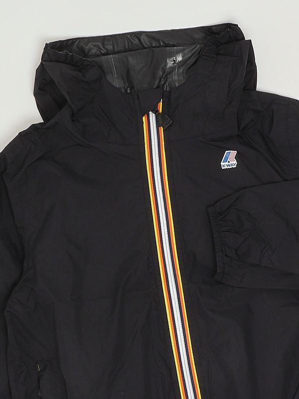 3. Chaqueta Le Vrai 4.0 Claude de nailon Negro K-Way k61336w