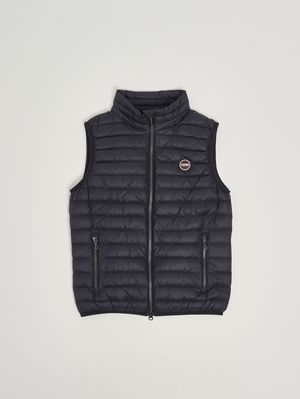 1. Boys' down vest Navy blue