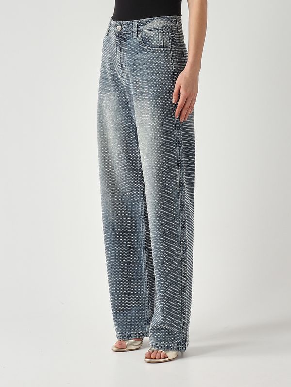 3. Women's Charon jeans in stretch cotton denim Light Denim Twentyfourhaitch a0107
