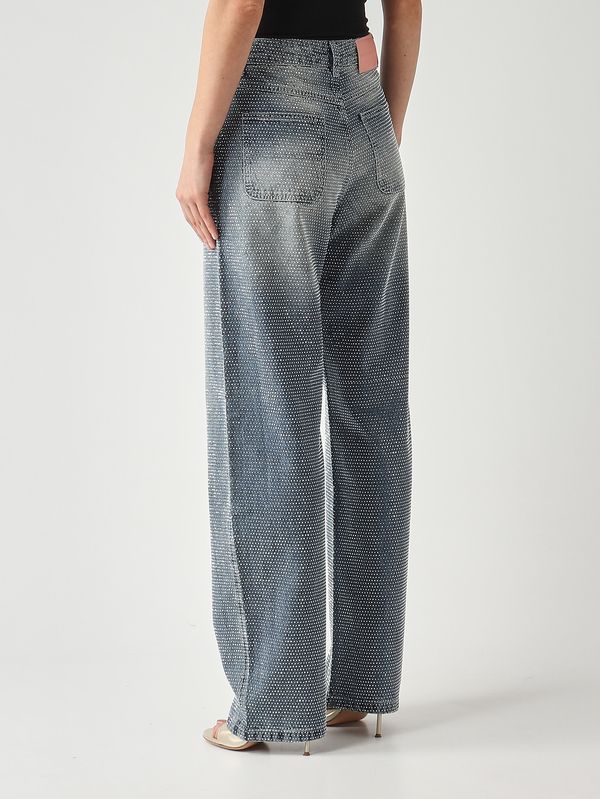 4. Women's Charon jeans in stretch cotton denim Light Denim Twentyfourhaitch a0107