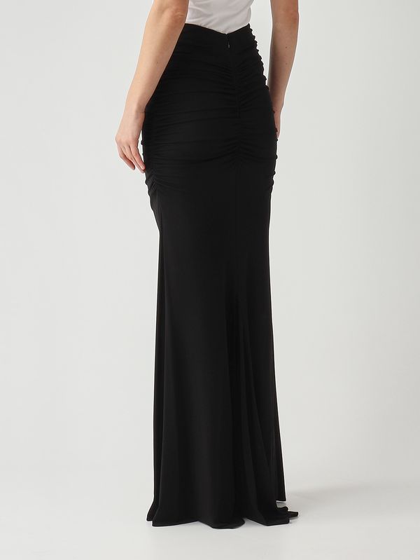 4. Jupe femme en crêpe stretch Noir Elisabetta Franchi go16261e2