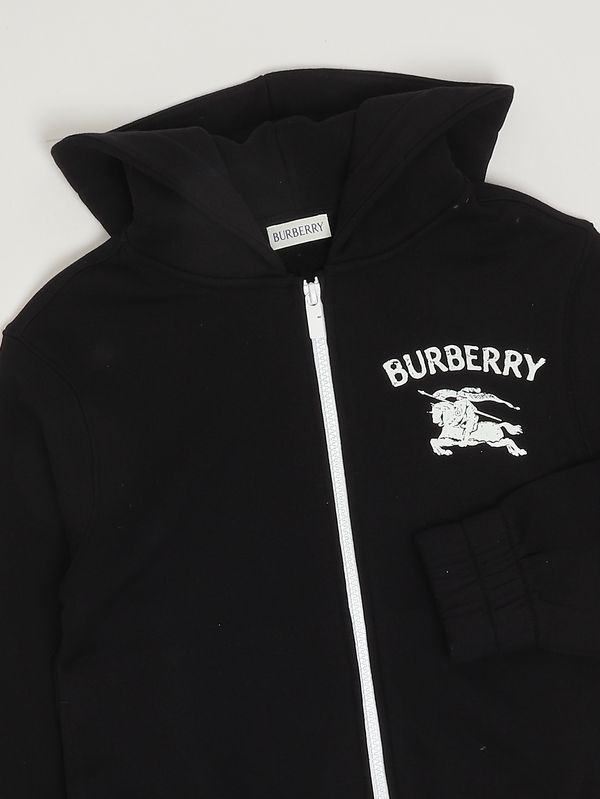 3. Sudadera de niño Clyde de algodón Negro Burberry 8117347