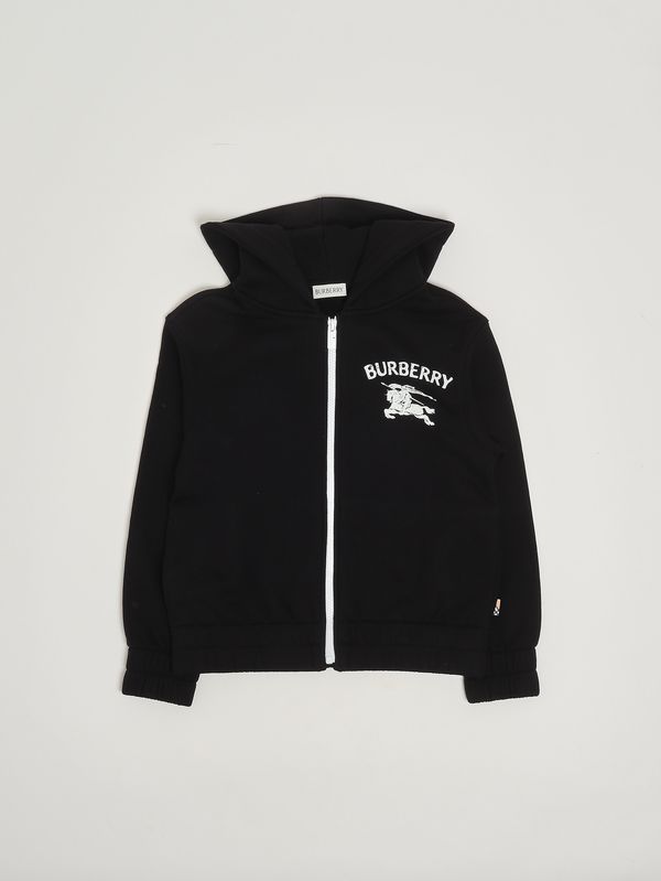 1. Sudadera de niño Clyde de algodón Negro Burberry 8117347