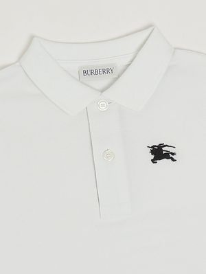 3. Kinder-Poloshirt Johane aus Baumwolle Weiß