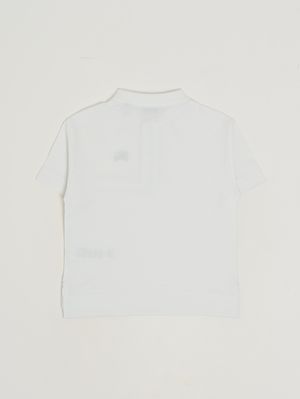 2. Kinder-Poloshirt Johane aus Baumwolle Weiß