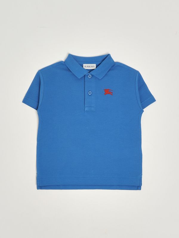 1. Polo pour enfant Johane en coton Bleu Burberry 8121359
