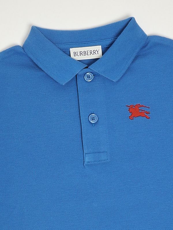 3. Polo pour enfant Johane en coton Bleu Burberry 8121359