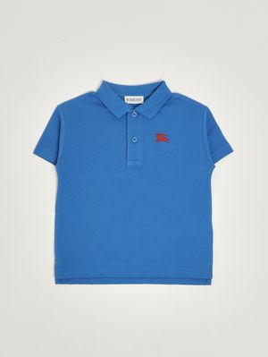 1. Polo pour enfant Johane en coton Bleu