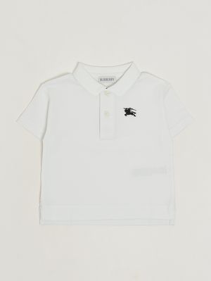 1. Kinder-Poloshirt Johane aus Baumwolle Weiß