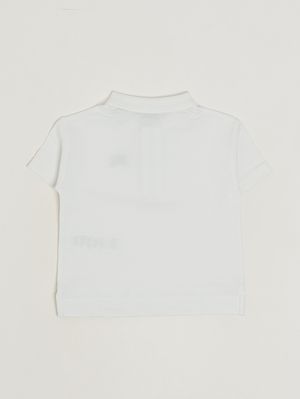 2. Kinder-Poloshirt Johane aus Baumwolle Weiß
