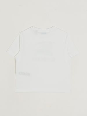 2. T-shirt bambino Cedar in cotone Bianco