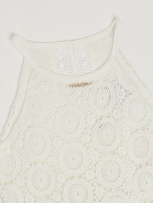 3. Robe pour fille avec broderies Blanc