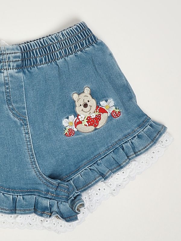 3. Short en coton stretch mélangé pour bébé Jean clair Monnalisa 39g4097017