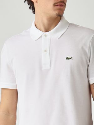 4. Polo uomo 12.12 in petit piqué di cotone Bianco