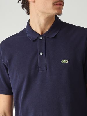 4. Polo uomo 12.12 in petit piqué di cotone Navy