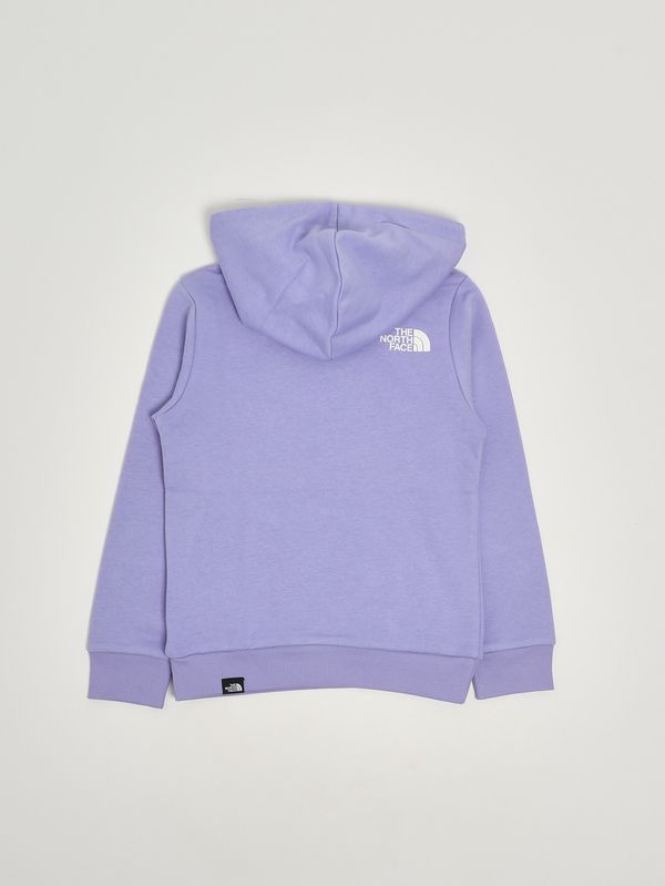 2. Sudadera para niño de mezcla de algodón Violeta The North Face nf0a8gr4