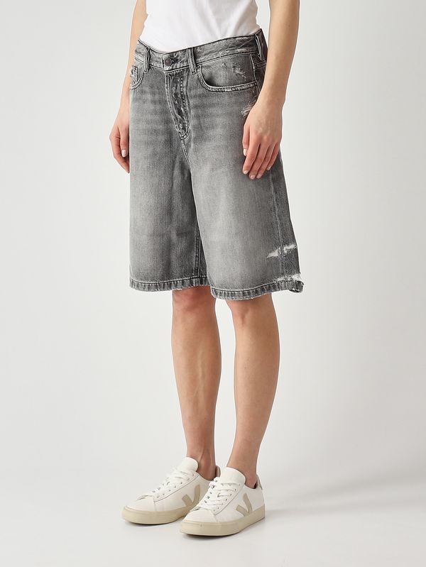 3. Bermuda de algodón para mujer Denim Diesel a1405109p08