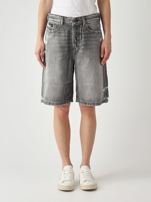 1. Bermuda de algodón para mujer Denim Diesel a1405109p08
