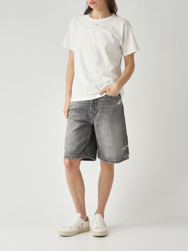 2. Bermuda de algodón para mujer Denim Diesel a1405109p08