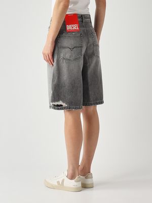 4. Bermuda de algodón para mujer Denim