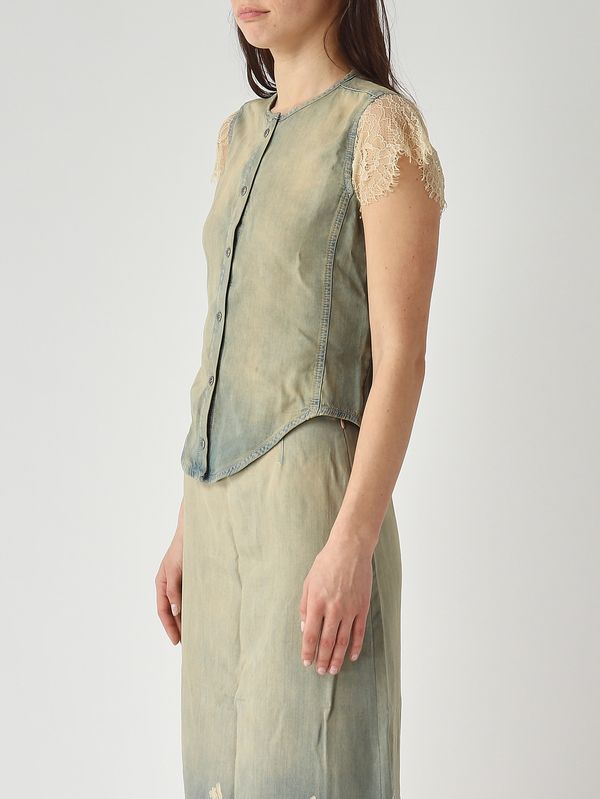 3. Camicia donna in lyocell Denim Diesel a217410cede