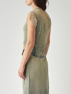 4. Camicia donna in lyocell Denim
