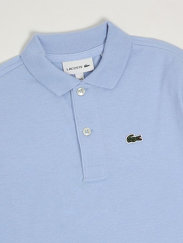 3. Polo bambino in cotone organico Celeste Lacoste 847354
