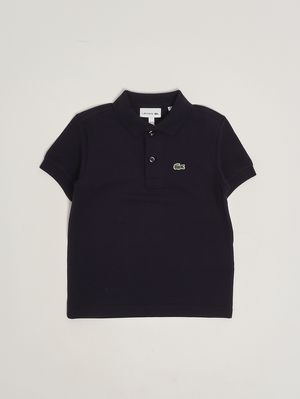 1. Polo de niño de algodón orgánico Azul