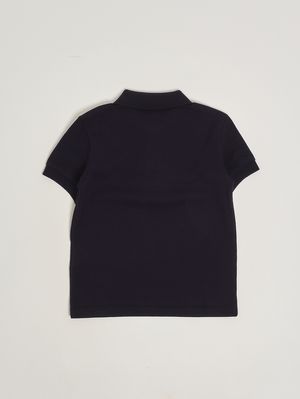 2. Polo de niño de algodón orgánico Azul